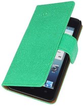 Wicked Narwal | Devil bookstyle / book case/ wallet case Hoes voor Huawei Huawei Ascend G510 Groen
