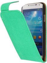 Wicked Narwal | Devil Classic Flip Hoes voor Samsung Galaxy S4 i9500 Groen