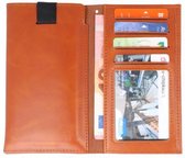 Wicked Narwal | Insteek Wallet Cases voor iPhone X Bruin