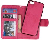 Wicked Narwal | Backcase Bookhoesje voor iPhone 5 Roze