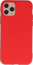 Wicked Narwal | Premium Color TPU Hoesje voor iPhone 11 Pro Rood