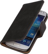 Wicked Narwal | Bark bookstyle / book case/ wallet case Hoes voor Samsung Galaxy S3 mini i8190 Grijs