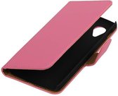 Wicked Narwal | bookstyle / book case/ wallet case Hoes voor LG Nexus 5 Roze