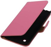 Wicked Narwal | bookstyle / book case/ wallet case Hoes voor LG K7 Roze