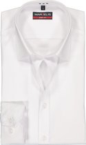 MARVELIS body fit overhemd - mouwlengte 7 - wit - Strijkvriendelijk - Boordmaat: 38