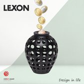 Lexon Design Decoratieve Spaarvarken Hope - Black - LH61N