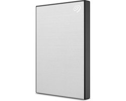 Seagate One Touch (2020) - Draagbare externe harde schijf - Wachtwoordbeveiliging - 2TB - Zilver