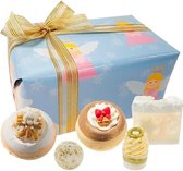 Bad Geschenkset "Heaven Scent" met handgegoten zeep, bath bombs en meer!