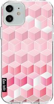 Casetastic Apple iPhone 12 / iPhone 12 Pro Hoesje - Softcover Hoesje met Design - Cubes Vibe Print