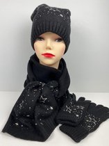 Winterset, sjaal, muts en handschoenen