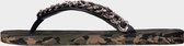 Uzurii Silver Large heren slippers, Army, maat: 41/42