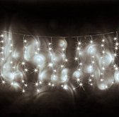 Rideau LED de Noël - 10 mètres - 65 cordes - blanc froid - 650 LED - Linkable