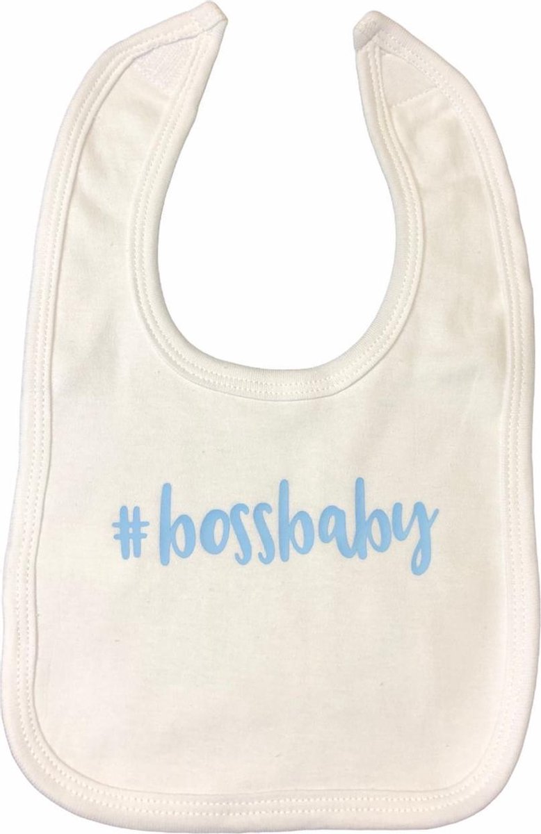 Goedkoopste Soft Touch Slabber Bossbaby Jongens 33 Cm Katoen Wit/blauw