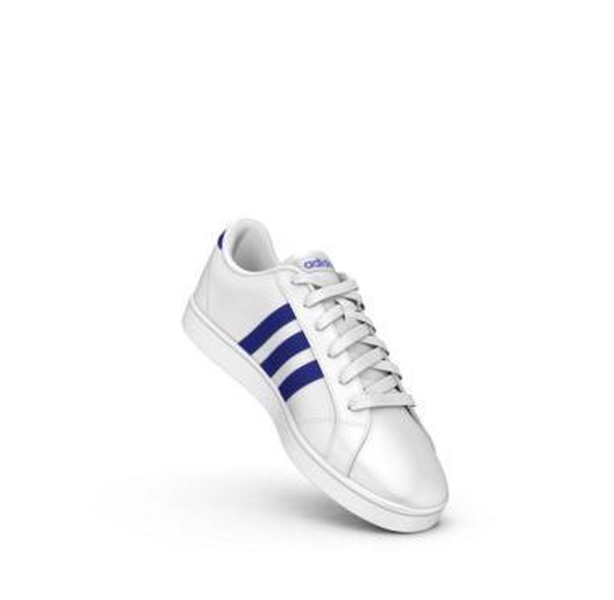 Huisje rit beneden Adidas BASELINE K - wit/blauwe streep | bol.com