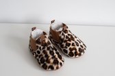Babyslofje met luipaardenprint 7-12 maanden