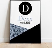 Label2X Poster - Dots - 29.7 X 42 Cm - Multicolor