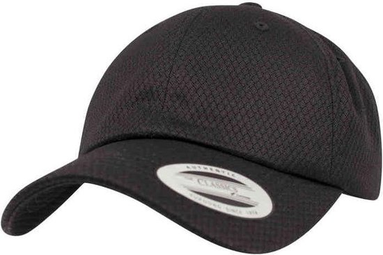 Flexfit - Honeycomb Dad Cap black one size Pet - Zwart