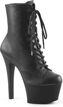 Pleaser - ASPIRE1020 Platform Boots, Pole dance shoes - Paaldans schoenen - 41 Shoes - Zwart