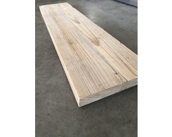 Steigerhouten plank, Steigerplank 100cm (2x geschuurd) | Steigerhout Wandplank , Boeken plank , Steigerplanken | Landelijk | Industrieel | Loft | Hout |