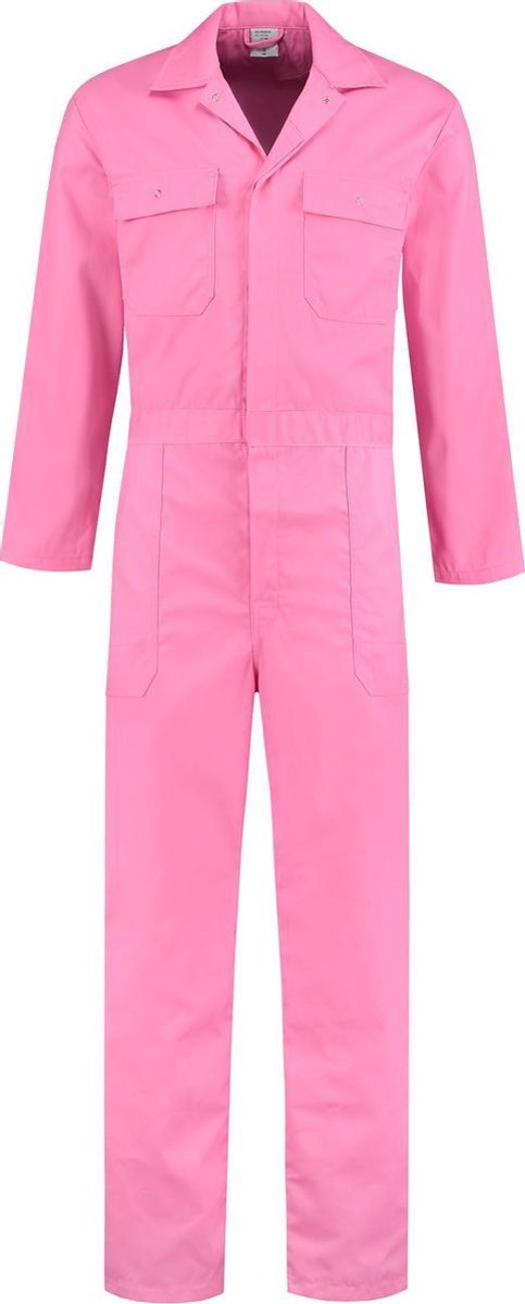 EM Workwear Overall pol/kat Roze - Maat 68