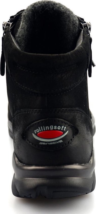 Gabor Rollingsoft Dames Wandelschoenen - Zwart - Maat 37 | Bestel nu!