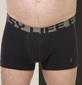 Alca 2-Pck Boxershort Zwart L-B | Grote maten heren|