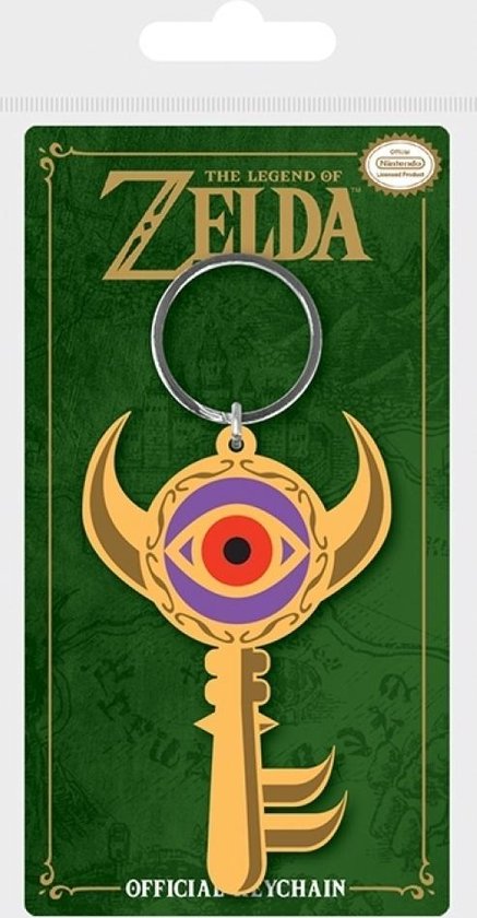 The Legend of Zelda - Boss Key Rubber Keychain
