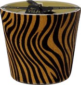 Victoria with Love - Kaars - Geurkaars - Zebra brown - Medium - Glas - Indoor