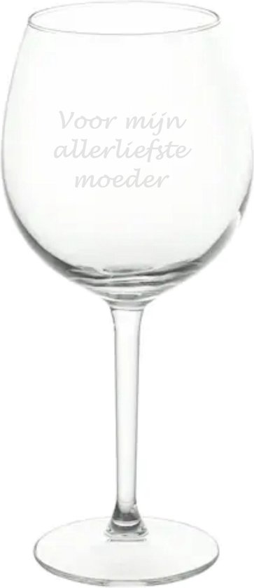 Glas graveren 59 cl - geschikt voor rode wijn | bol.com