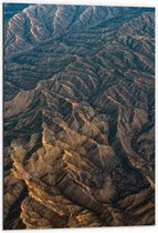 Dibond - Boven de Bergen - 60x90cm Foto op Aluminium (Met Ophangsysteem)
