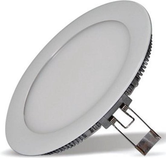 LED plafondlamp inbouw 18W 24cm dimbaar, met afstandsbediening (downlight)  | bol.com
