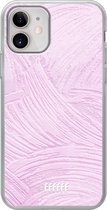 iPhone 12 Mini Hoesje Transparant TPU Case - Pink Slink #ffffff