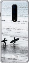 OnePlus 8 Pro Hoesje Transparant TPU Case - Surfing #ffffff