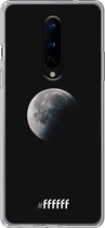 OnePlus 8 Pro Hoesje Transparant TPU Case - Moon Night #ffffff