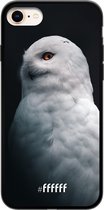 iPhone 7 Hoesje TPU Case - Witte Uil #ffffff
