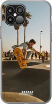 6F hoesje - geschikt voor iPhone 12 - Transparant TPU Case - Let's Skate #ffffff