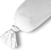 Guling-sleeve - Kussensloop Wit, 185cm, 100% Katoen, Geschikt voor Guling XL, Luxe en Soft, Zachte Slaapervaring
