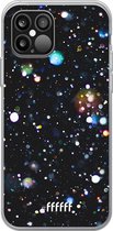 iPhone 12 Pro Max Hoesje Transparant TPU Case - Galactic Bokeh #ffffff