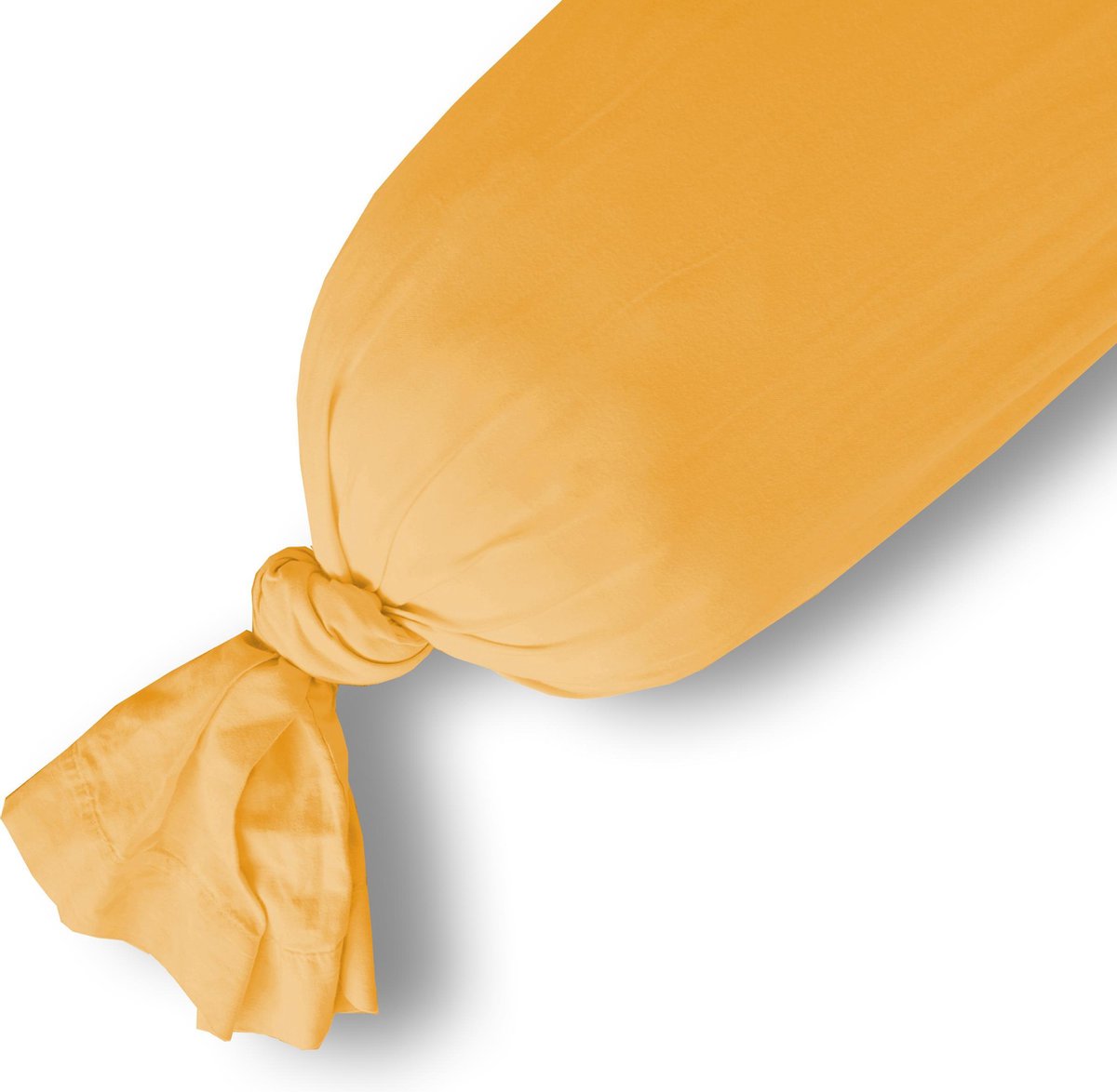 Guling-sleeve - Kussensloop Saffraan, 185cm, 100% Katoen, Geschikt voor Guling XL, Luxe en Soft, Zachte Slaapervaring