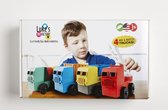 Luke's Toy Factory Educational 4 Pack - Puzzel vrachtwagens - vrachtwagen