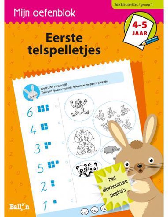 Eerste telspelletjes 4-5 jaar - cover