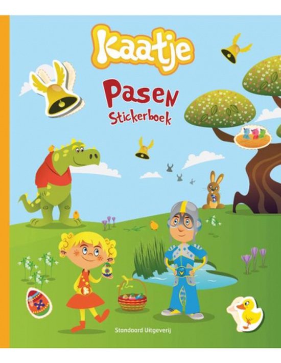 Cover van het boek 'Kaatje stickerboek Pasen'