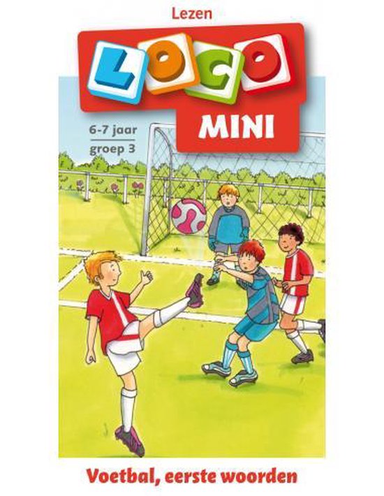 Afbeelding van het spel Loco Mini - Boekje - Voetbal, eerste woorden - 6/7 Jaar