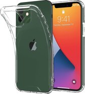 iPhone 12 Mini hoesje transparant - TPU backcover - iPhone 12 Mini achterkant siliconen clear case