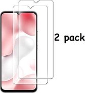 Screenprotector geschikt voor Xiaomi Mi 10 Lite 2 pack Glazen Tempered Glass / screen protector
