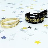 Sieraden cadeau set – Ovalen oorbellen met Bohemian armband / Jobo By JET / Pakket / cadeau / Suprise