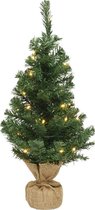 Everlands Mini Kerstboom, 90 cm, 50 LED