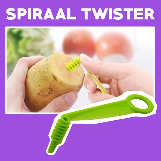 Spiraal twister | Aardappeltwister | Aardappel spiraal snijder | Chips... |  bol.com