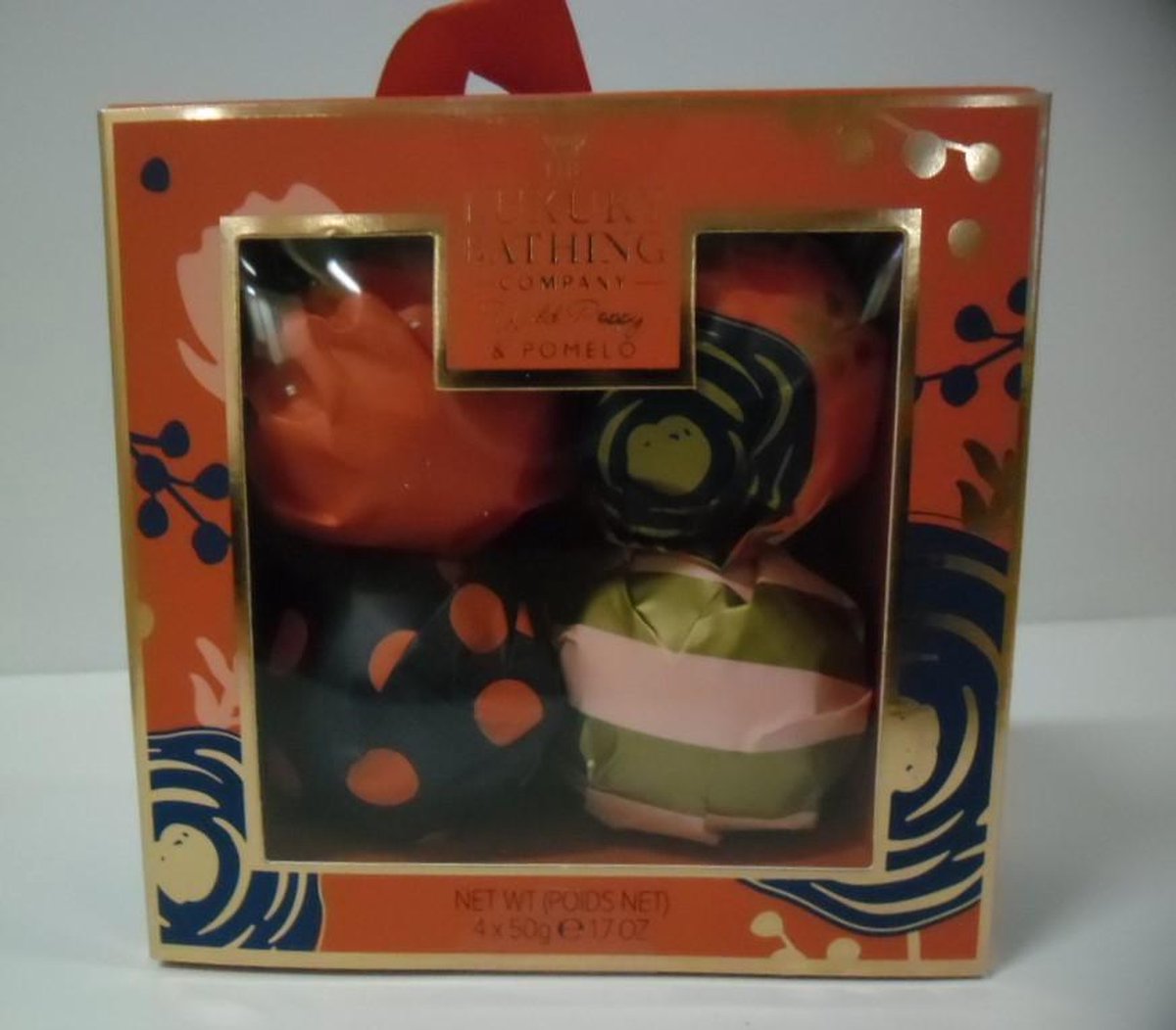 Goedkoopste Grace Cole geschenkset van 4 badbruisballen 4 x 50 gr