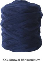 XXL wol- Merino Lontwol- 2 kg donkerblauw